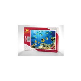 King Of Puzzle Tropikal Balıklar 2000 Parça Puzzle