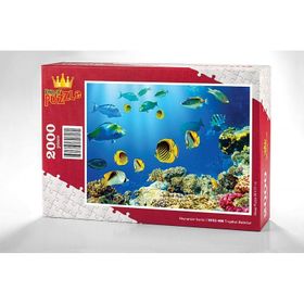 King Of Puzzle Tropikal Balıklar 2000 Parça Puzzle