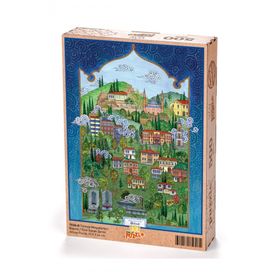King Of Puzzle Türkiye Minyatürleri - Bilecik - Nasuhi Hasan Çolpa 500 Parça Puzzle