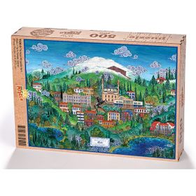 King Of Puzzle Türkiye Minyatürleri - Bolu - Nasuhi Hasan Çolpan 500 Parça Puzzle
