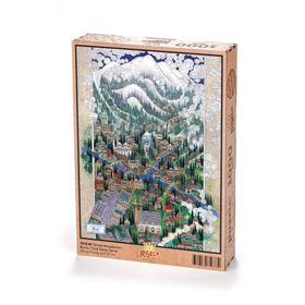 King Of Puzzle Türkiye Minyatürleri - Bursa - Nusret Çolpan 1000 Parça Puzzle