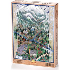 King Of Puzzle Türkiye Minyatürleri - Bursa - Nusret Çolpan 500 Parça Puzzle