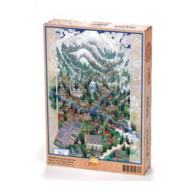 King Of Puzzle Türkiye Minyatürleri - Bursa - Nusret Çolpan 500 Parça Puzzle