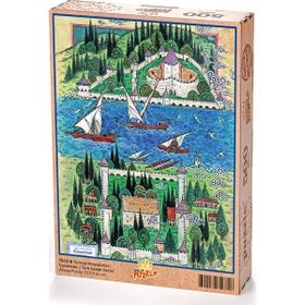 King Of Puzzle Türkiye Minyatürleri Çanakkale Nusret Çolpan 500 Parça Puzzle