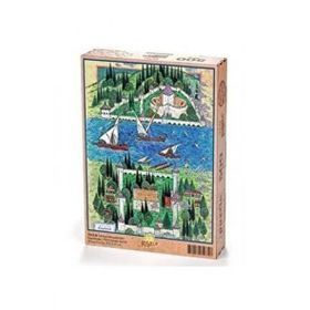 King Of Puzzle Türkiye Minyatürleri Çanakkale Nusret Çolpan 500 Parça Puzzle