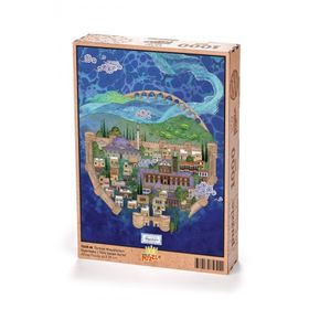 King Of Puzzle Türkiye Minyatürleri - Diyarbakır - Nasuhi Hasan Çolpan 1000 Parça Puzzle