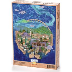 King Of Puzzle Türkiye Minyatürleri - Diyarbakır - Nasuhi Hasan Çolpan 500 Parça Puzzle
