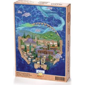 King Of Puzzle Türkiye Minyatürleri - Diyarbakır - Nasuhi Hasan Çolpan 500 Parça Puzzle