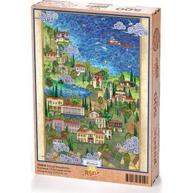 King Of Puzzle Türkiye Minyatürleri - Kırklareli - Nasuhi Hasan Çolpan 500 Parça Puzzle