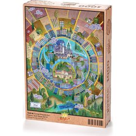 King Of Puzzle Türkiye Minyatürleri - Konya - Nasuhi Hasan Çolpan 1000 Parça Puzzle