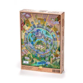 King Of Puzzle Türkiye Minyatürleri - Konya - Nasuhi Hasan Çolpan 1000 Parça Puzzle
