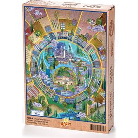 King Of Puzzle Türkiye Minyatürleri - Konya - Nasuhi Hasan Çolpan 500 Parça Puzzle
