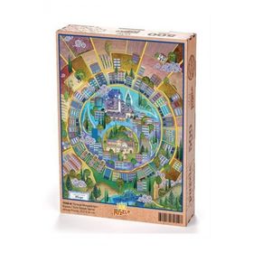 King Of Puzzle Türkiye Minyatürleri - Konya - Nasuhi Hasan Çolpan 500 Parça Puzzle