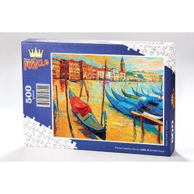 King Of Puzzle venedik İtalya 500 Parça Puzzle