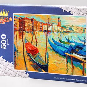King Of Puzzle venedik İtalya 500 Parça Puzzle