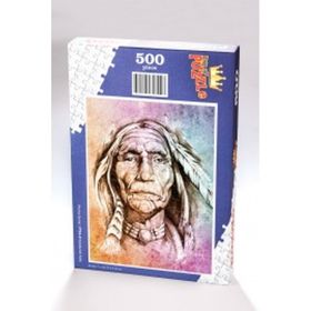 King Of Puzzle Yaşlı Kızılderili 500 Parça Puzzle