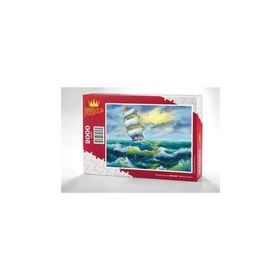 King Of Puzzle Yelkenli ve Deniz 2000 Parça Puzzle