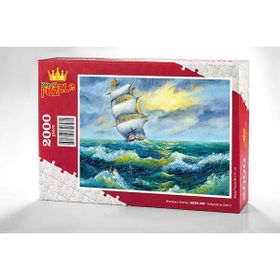 King Of Puzzle Yelkenli ve Deniz 2000 Parça Puzzle