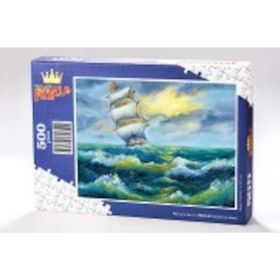 King Of Puzzle Yelkenli ve Deniz 500 Parça Puzzle