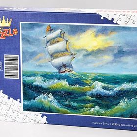 King Of Puzzle Yelkenli ve Deniz 500 Parça Puzzle