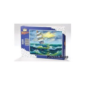 King Of Puzzle Yelkenli ve Deniz 500 Parça Puzzle