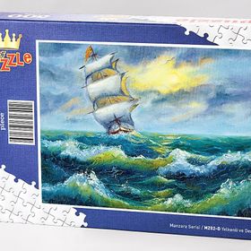 King Of Puzzle Yelkenli ve Deniz 500 Parça Puzzle