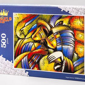 King Of Puzzle Yüzler 500 Parça Puzzle