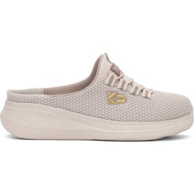 King Paolo D5109 Krakers Sabo Bej Kadın Sandalet