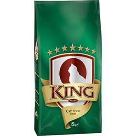 King Plus Balıklı 15kg Yetişkin Kuru Kedi Maması