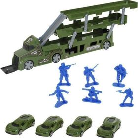 King Toys Askeri Aksesuarlı Tır Taşıyıcı