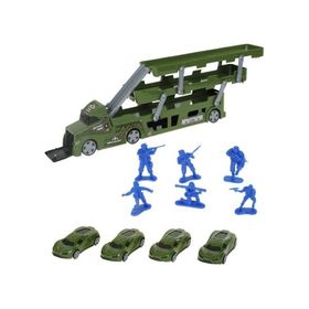 King Toys Askeri Aksesuarlı Tır Taşıyıcı