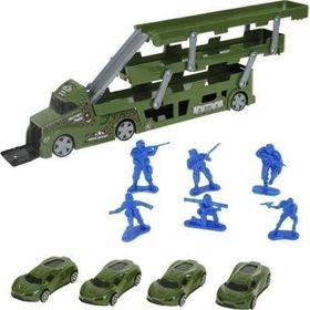 King Toys Askeri Aksesuarlı Tır Taşıyıcı