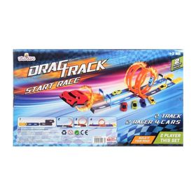 King Toys Drag Track Fırlatıcılı Yarış Pisti