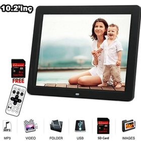 Kingboss 10 İnç Video Oynatma ve Müzik Çalma Özellikli Dijital Fotoğraf Çerçevesi