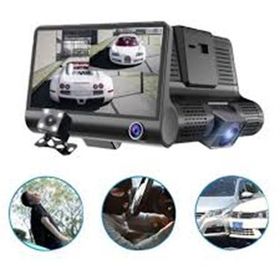 Kingboss SL-D218 1080P 3 Kameralı Araç içi Kamera