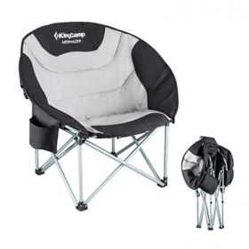 KingCamp Black-Grey Moongazer Sandalye