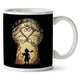 Kingdom Hearts Art Forest Lock Baskılı Kupa