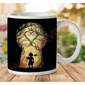 Kingdom Hearts Art Forest Lock Baskılı Kupa