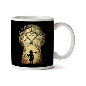 Kingdom Hearts Art Forest Lock Baskılı Kupa