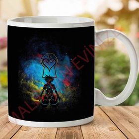 Kingdom Hearts Art Lock Baskılı Kupa