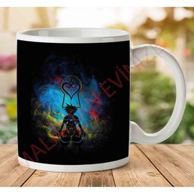 Kingdom Hearts Art Lock Baskılı Kupa