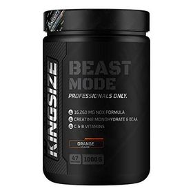 Kingsize Nutrition Beast Mode 1000 gr Portakal Aromalı Protein Tozu