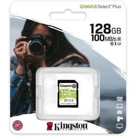 Kingston 128 Gb SDHC Canvas Select Plus 100R C10 UHS-I U1 V10 Sd Hafıza Kartı