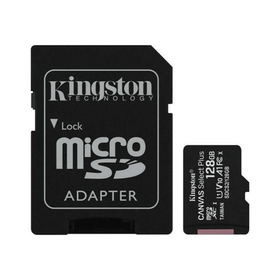 Kingston 128GB microSDXC Canvas Select Plus 100R A1 C10 Card