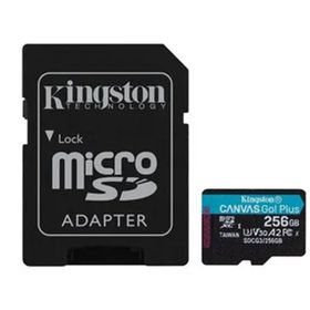 Kingston 256GB microSDXC Canvas Go Plus 170R A2 U3 V30 Hafıza Kartı
