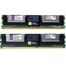 Kingston 4 GB (2x2) DDR2 667 MHz CL5 KVR667D2D4F5K2/4G Ram