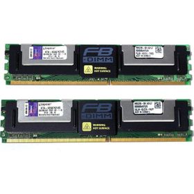 Kingston 4 GB (2x2) DDR2 667 MHz CL5 KVR667D2D4F5K2/4G Ram