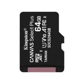 Kingston 64 gb Microsdhc Canvas Select Plus 100r A1 C10 Microsd Hafıza Kartı