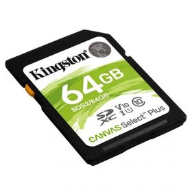 Kingston 64 gb SDHC Canvas Select Plus 100R C10 UHS-I U1 V10 Sd Hafıza Kartı