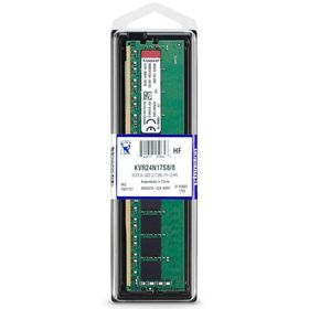 Kingston 8GB 2400MHz DDR4 KVR24N17S8/8 RAM Bellek